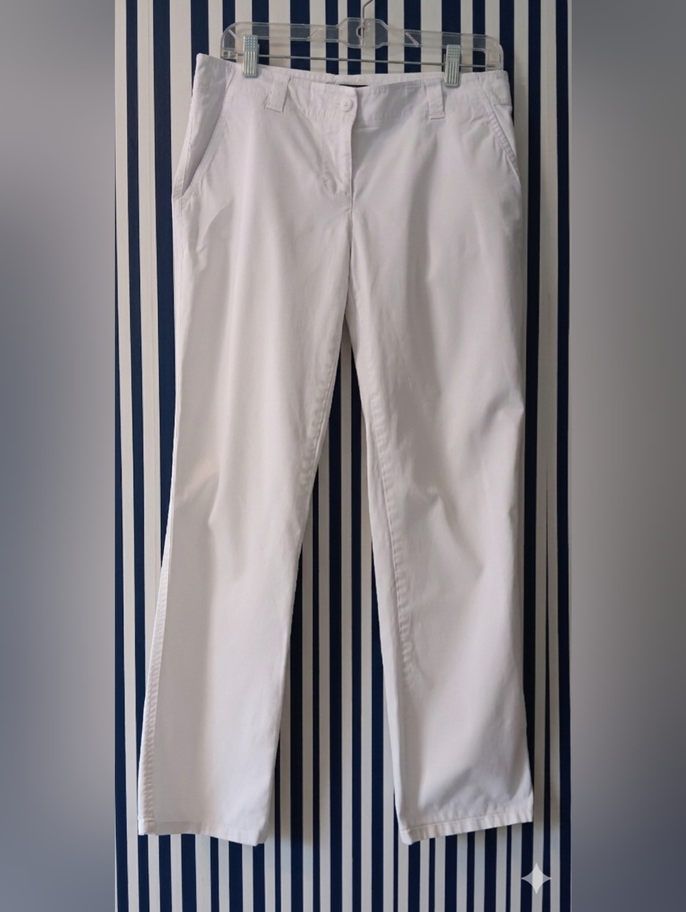 Tommy Bahama White Straight Leg Women's Pants Size 6